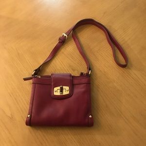 Merona Burgundy Purse